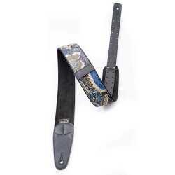RightOn! HOKKAIDO Black Guitar Strap